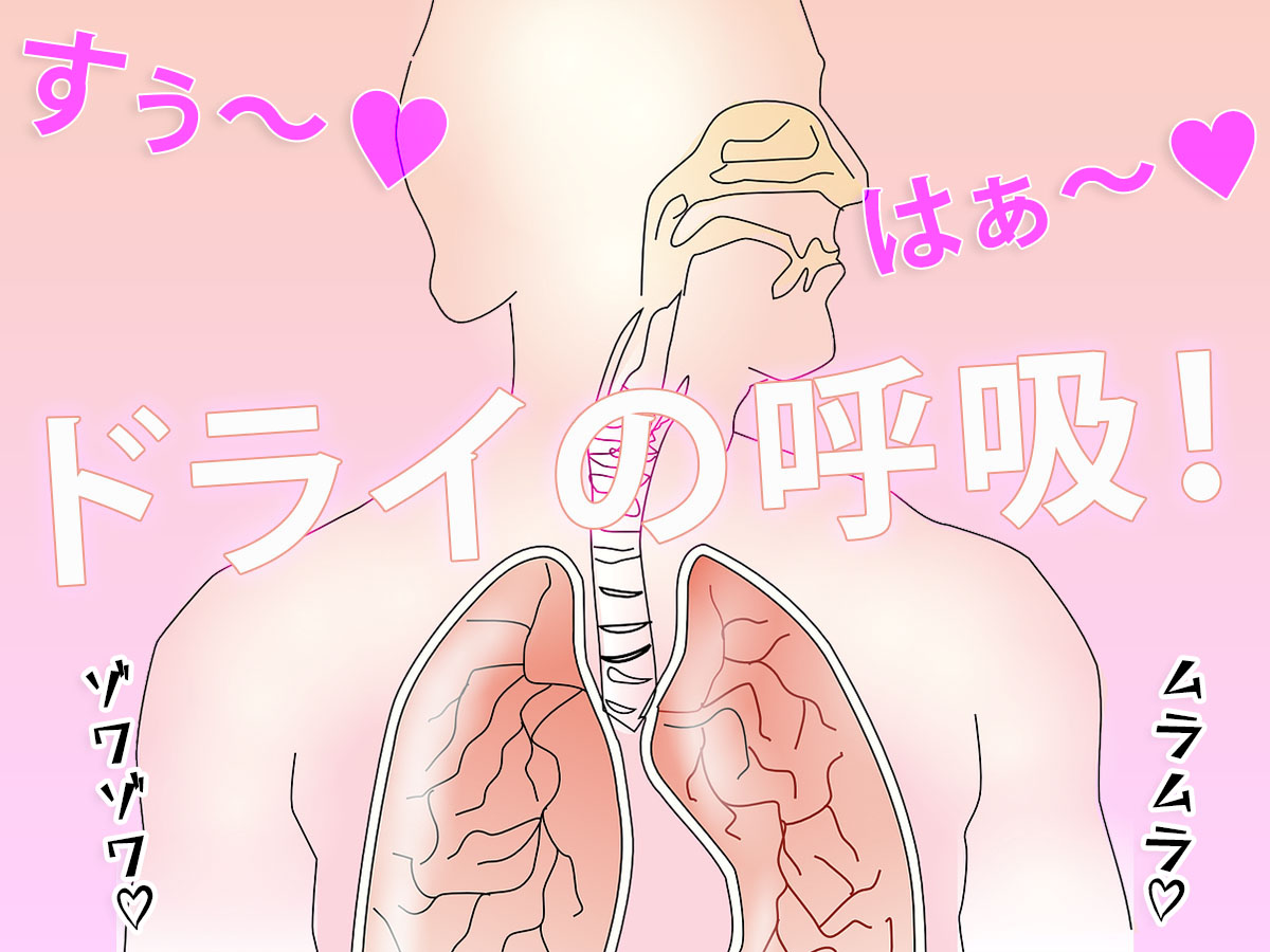 呼吸とPC筋の収縮・弛緩を組み合わせてドライオーガズムを目指す！