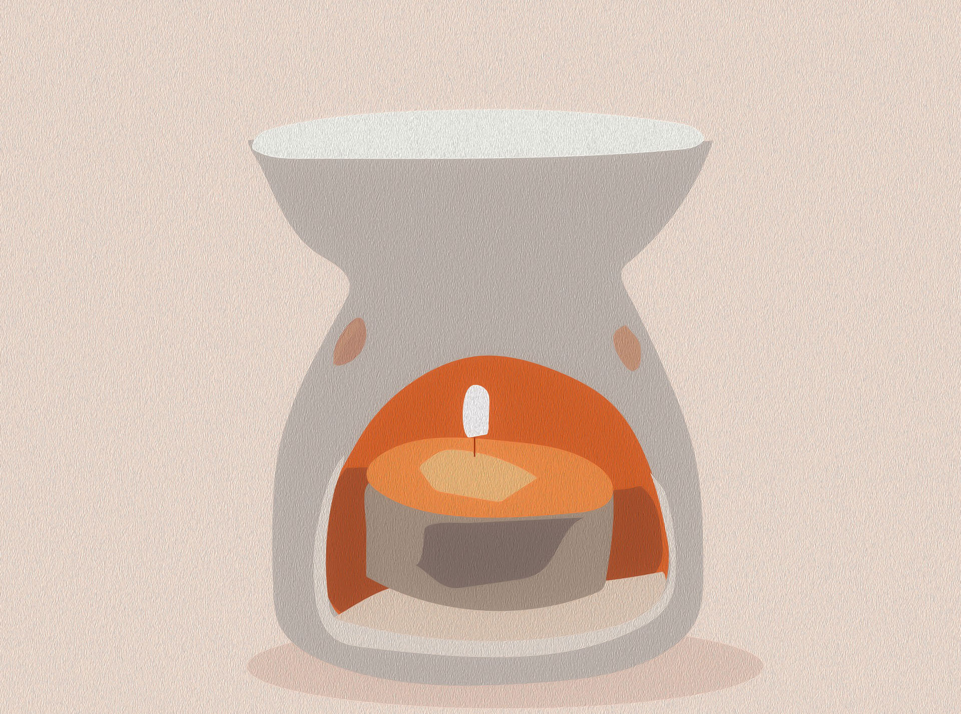 体にいい香りのオイルやクリーム、香水などをつける・お香、アロマオイルを炊く