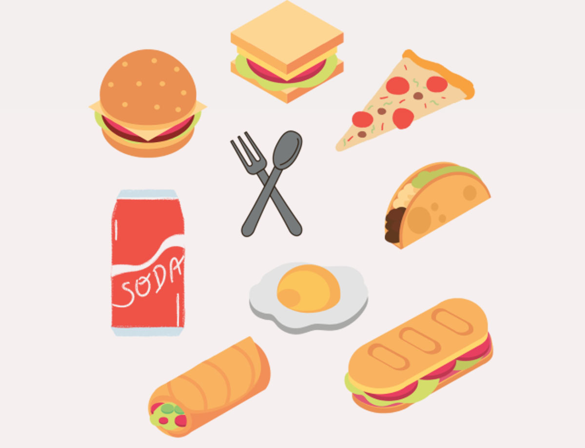 空腹時は軽く腹ごしらえ