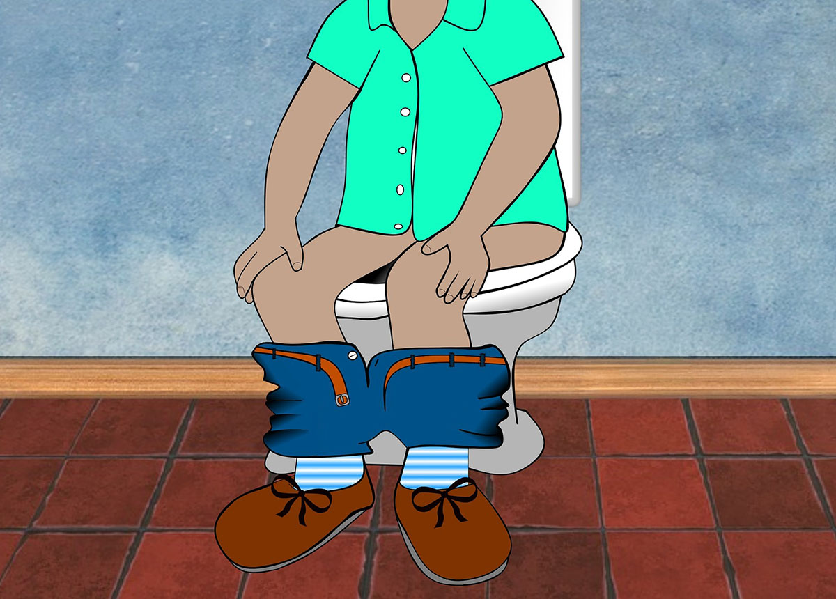 アナルオナニー後に「ウンコ」をする時に痛みや違和感がないかチェックする